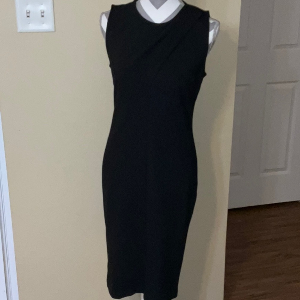 Black Midi Talbots Dress - Size 4